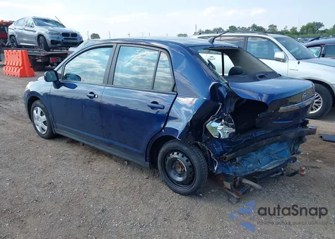 2011 Nissan Versa 1.8S из США, поврежденный, VIN 3N1BC1AP9BL406353